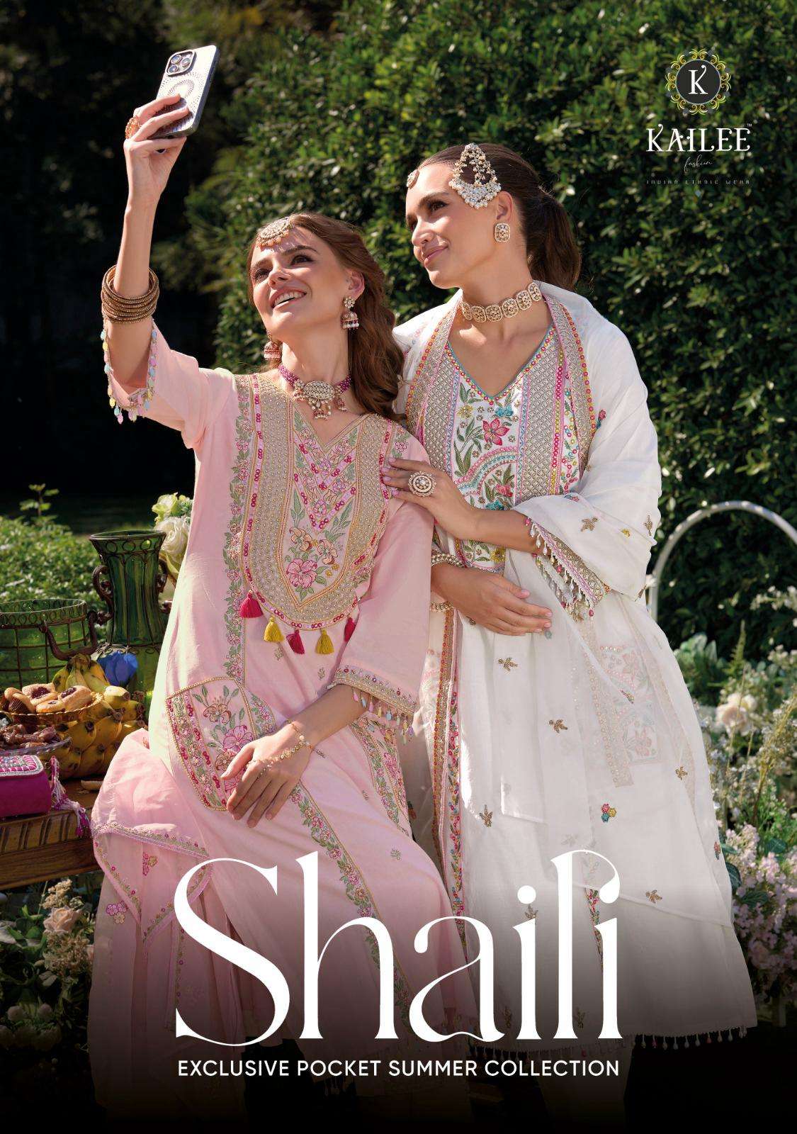 KAILEE FASHION SHAILI COTTON WORK SUIT FANCY PAKISTANI SUMMER COLLECTION