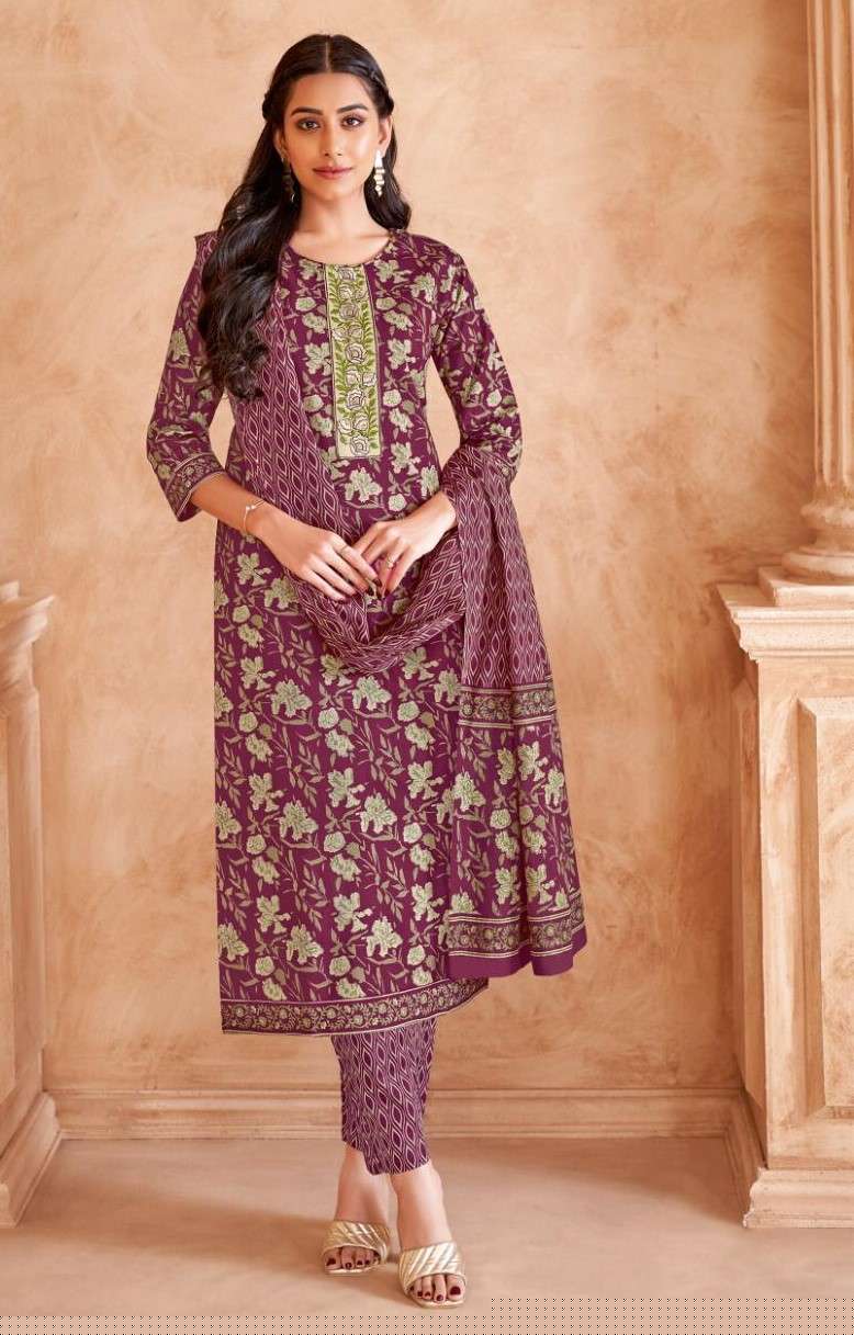 KALA JAIPURI VOL 7 SUMMER WEAR COTTON FABRIC READYMADE SUIT 