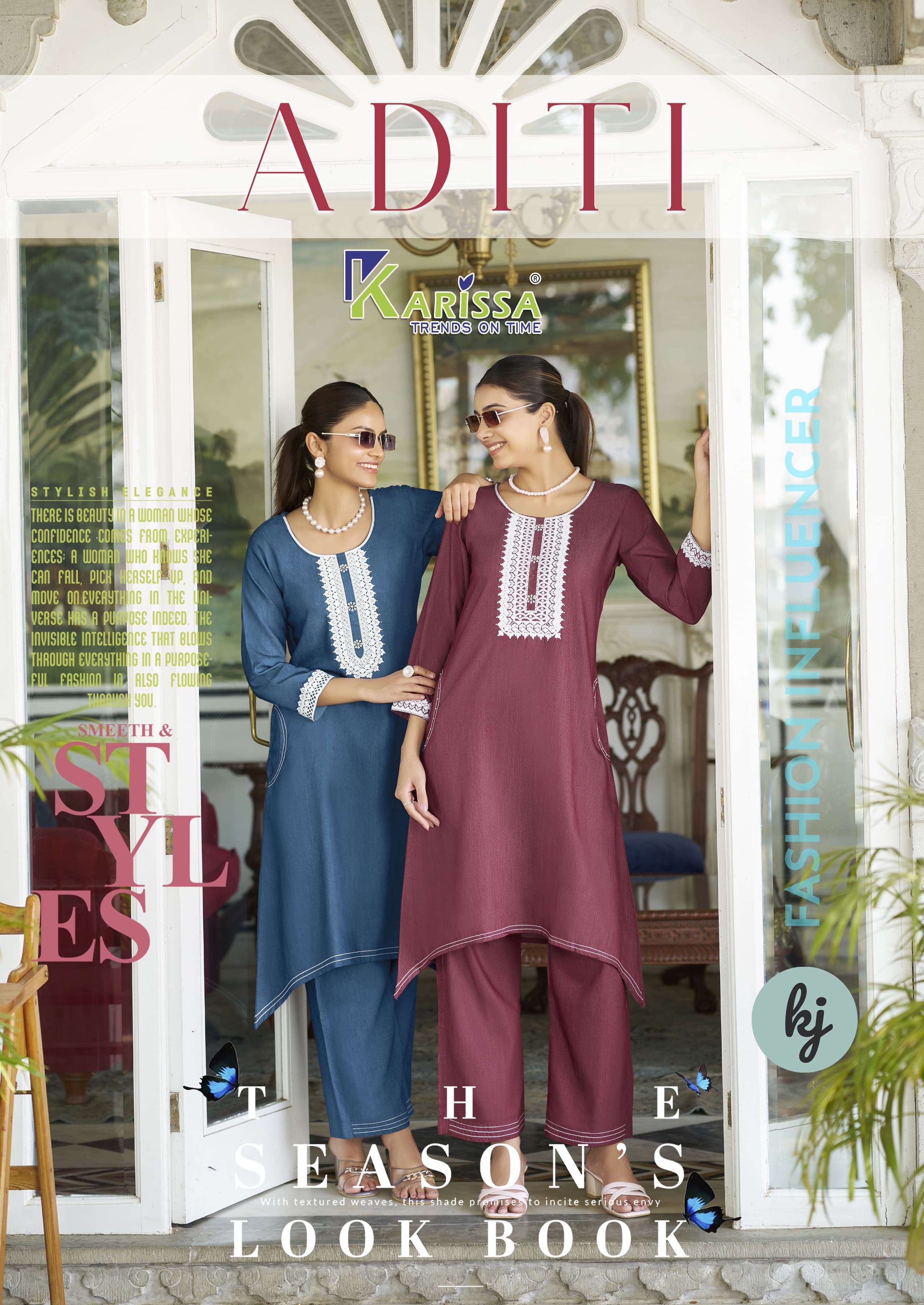 KARISSA ADITI WESTERN FASHION WOMEN TOP PANT COLLECTION SHOP 