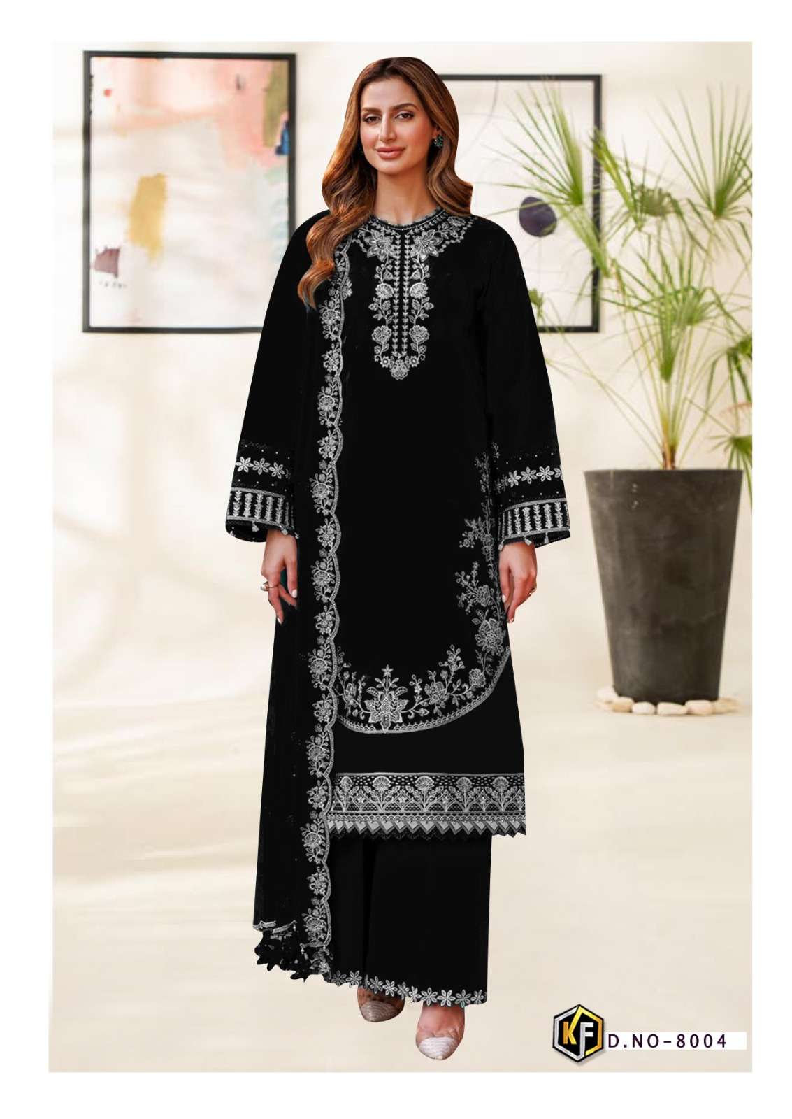 KEVAL FAB ROHA VOL 8 KARACHI PRINT COTTON LADIES DRESS CATALOG 