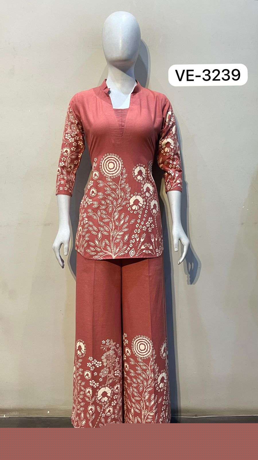 LADIES FLAVOUR VE 3239 STYLISH WORK CORD SET PARTY WEAR WHOLESALE 