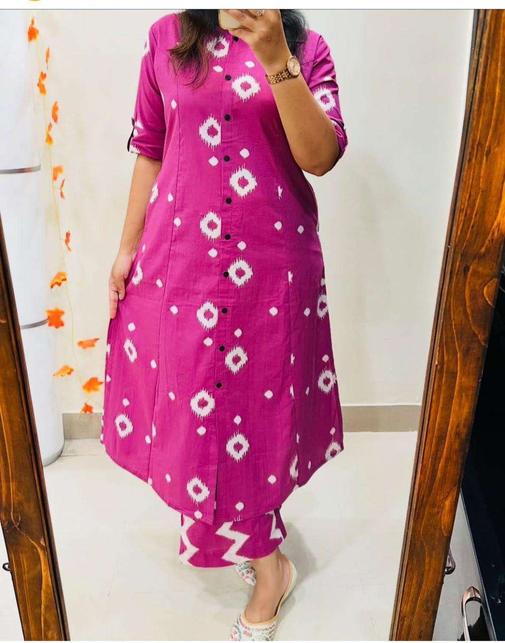 LATEST JAIPUR PRINTED COTTON CORD SET COLLECTION SHOP PF