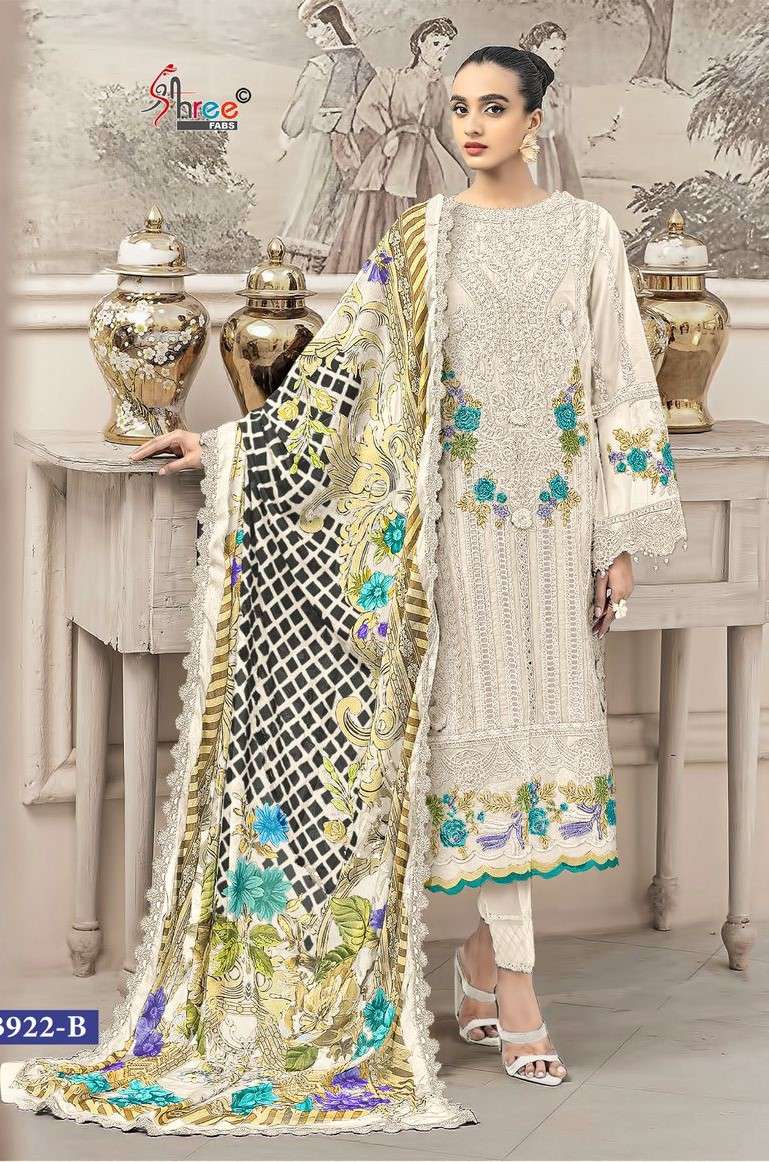 MARIYA B COLOR COLLECTION VOL 2 INDIAN PAKISTANI COTTON UNSTITCH SUIT 