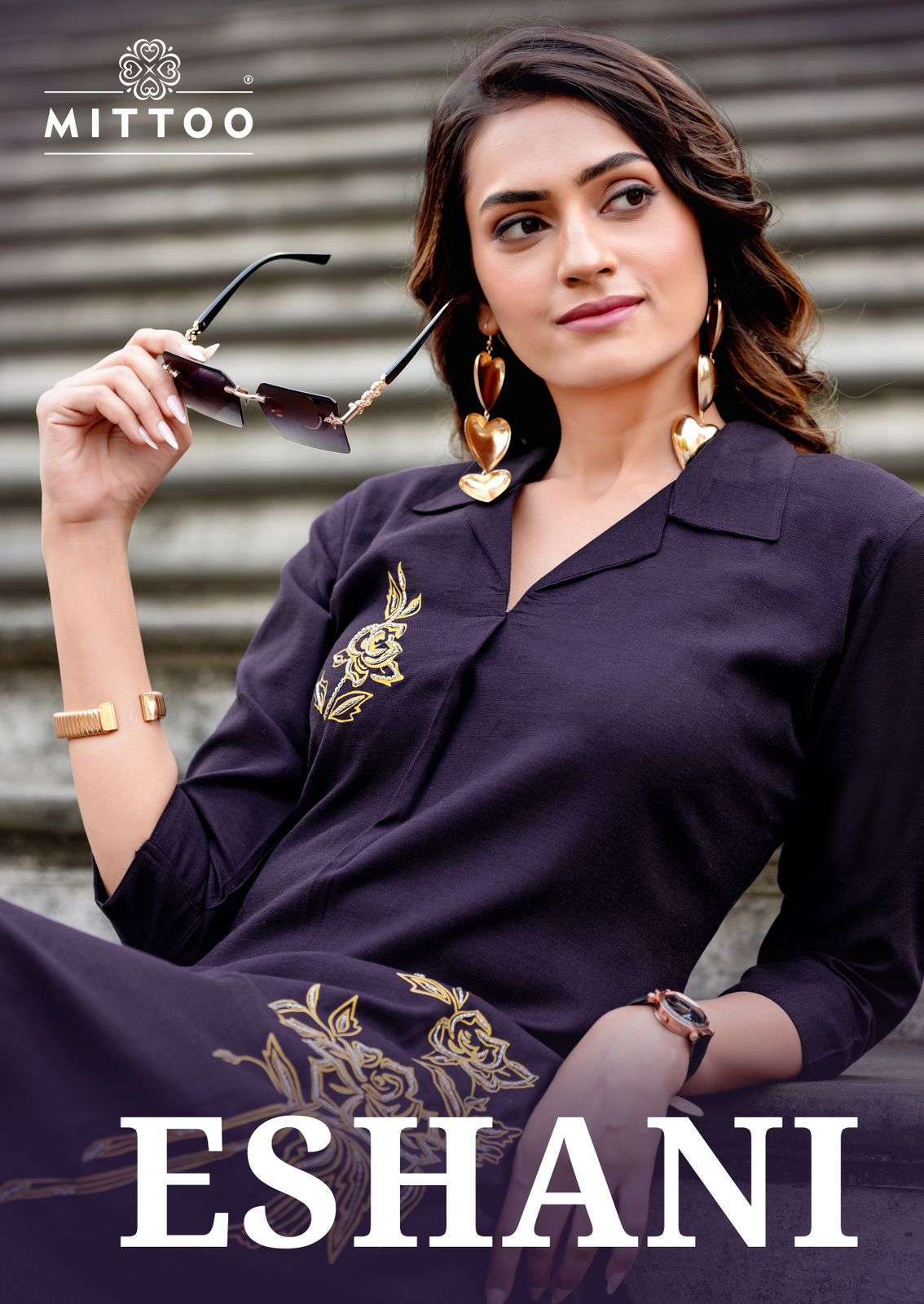 MITTOO ESHANI WOMEN LONG WEAR CORD SET PARTY WEAR WHOLESALE