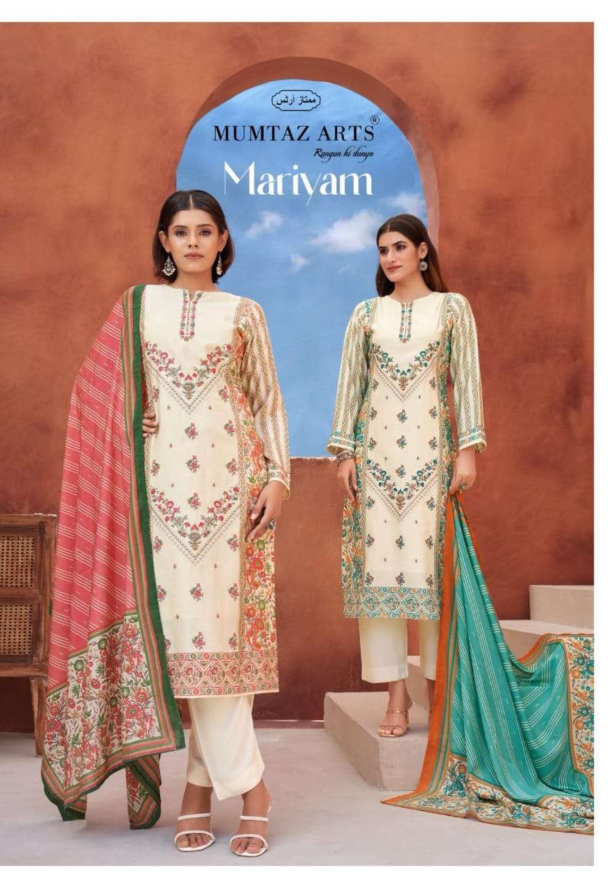 MUMTAZ ARTS MARIYAM BRANDED DIGITAL MATERIAL DRESS COLLECTION 