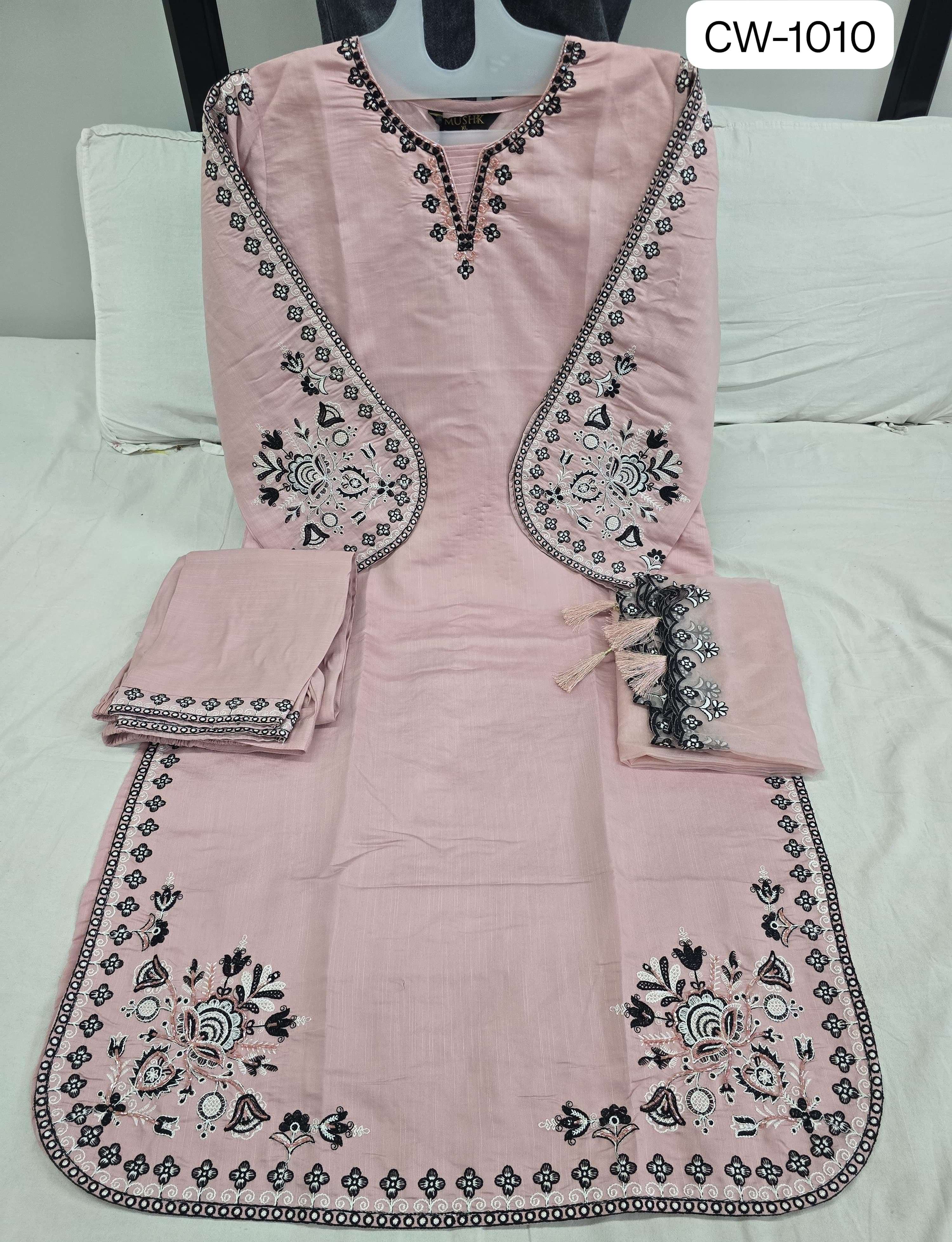 MUSHK CW 1010 WEDDING WEAR PAKISTANI FANCY READYMADE SUIT DEALER