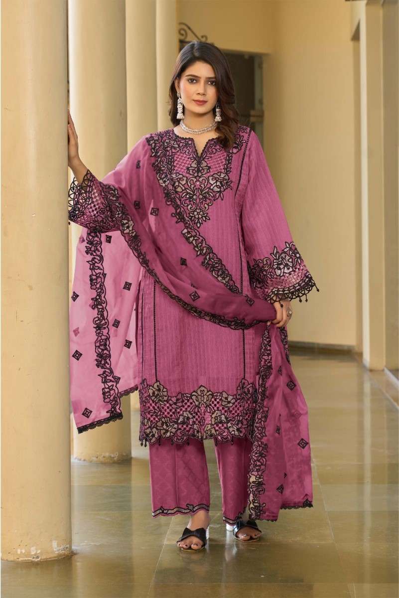 MUSHK MR 1042 NEW PATTERN SILK READYMADE SUIT PARTY WEAR DEALER