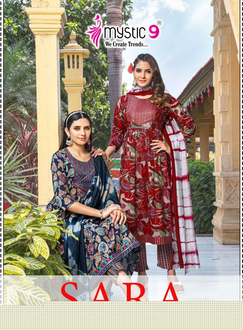 MYSTIC9 SARA VOL 16 PREMIUM QUALITY DESIGNER CO ORD SET COLLECTION DEALER