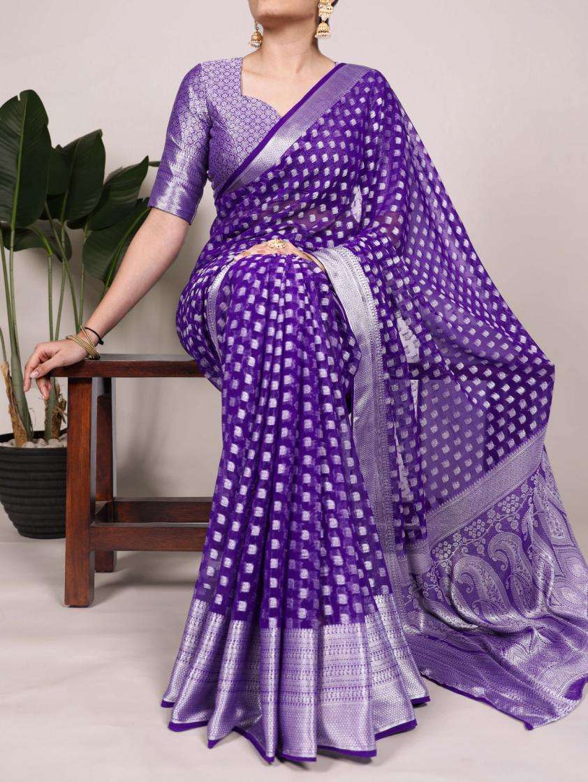 FANCY GEORGETTE SAREE COLLECTION YNF 7901