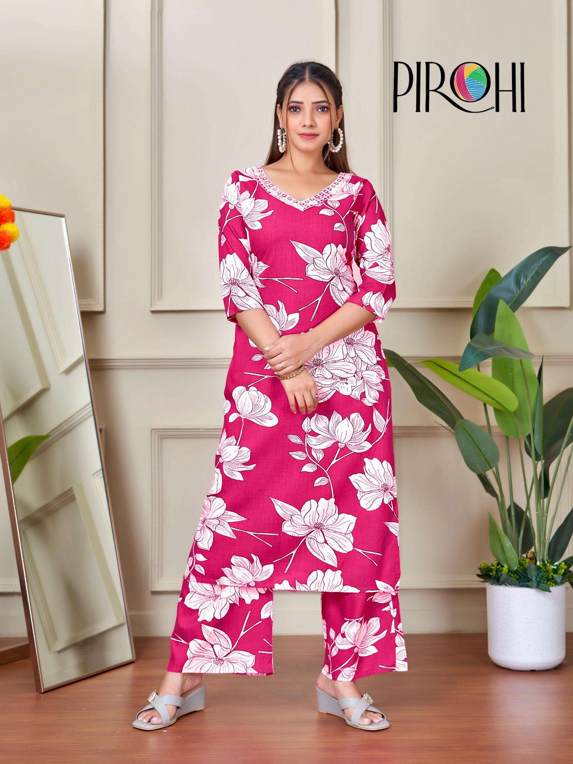 PIROHI CONCEPT KANCHI FLOWER CORD SET COLLECTION WHOLESALE SHOP