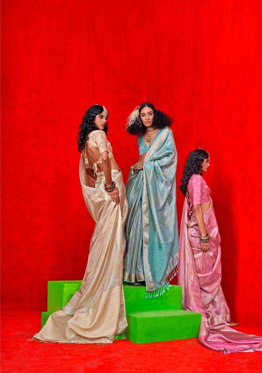 Rajtex Kontigo viscose silk Zari weaving design saree