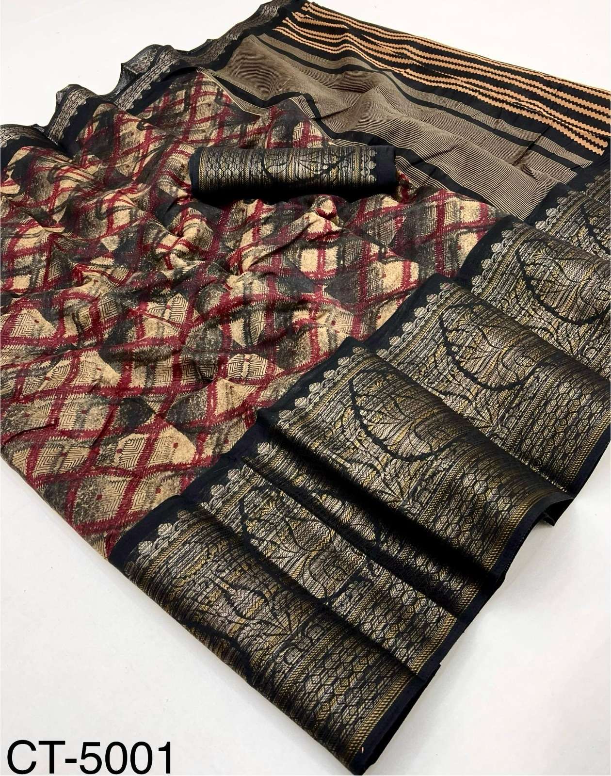 RNC Series Chitra linen saree