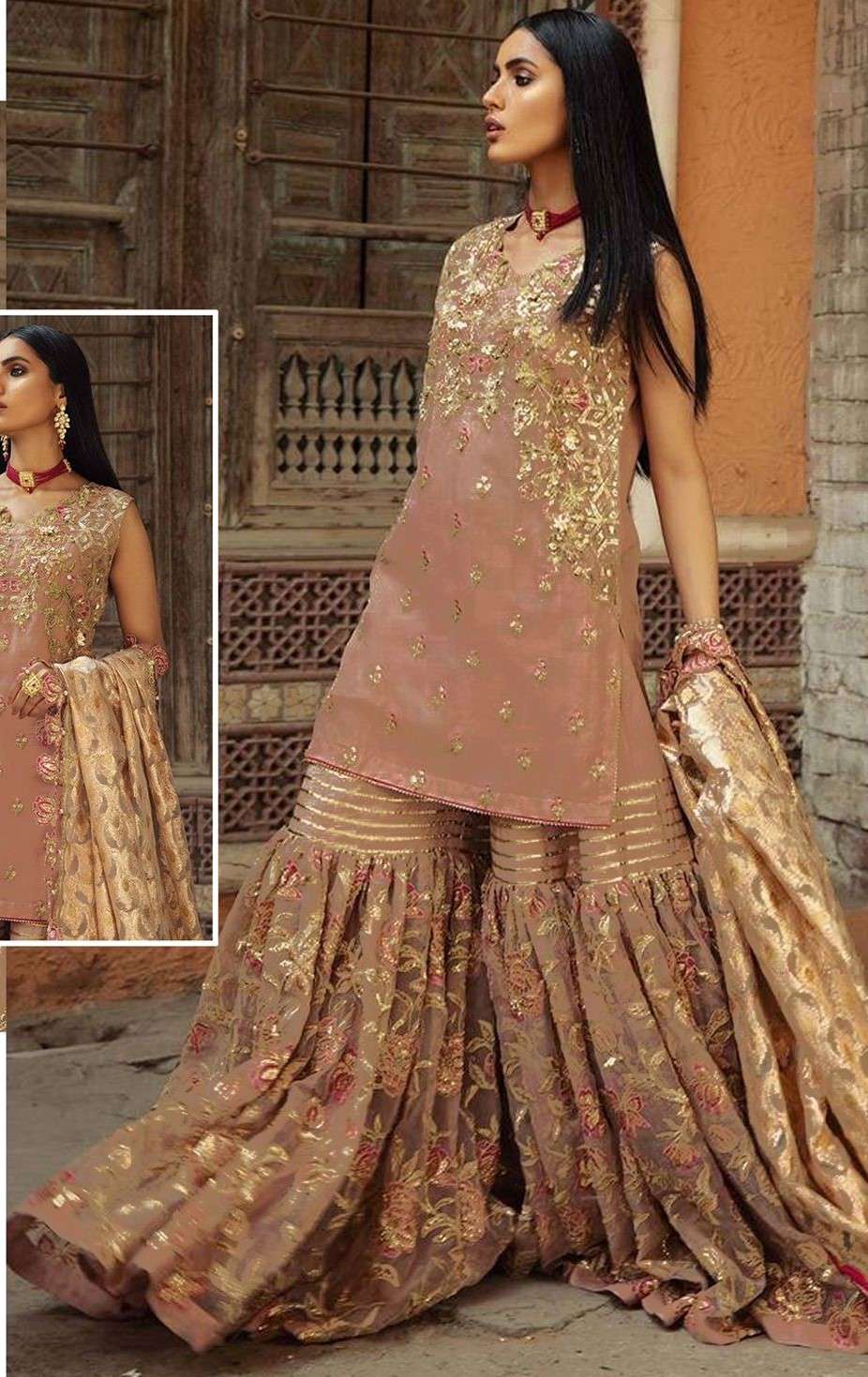 SHANAYA ROSE PREMIUM EDITION S 113 BRAND HEAVY EMBROIDERY WORK PAKISTANI SUIT FOR DEALER