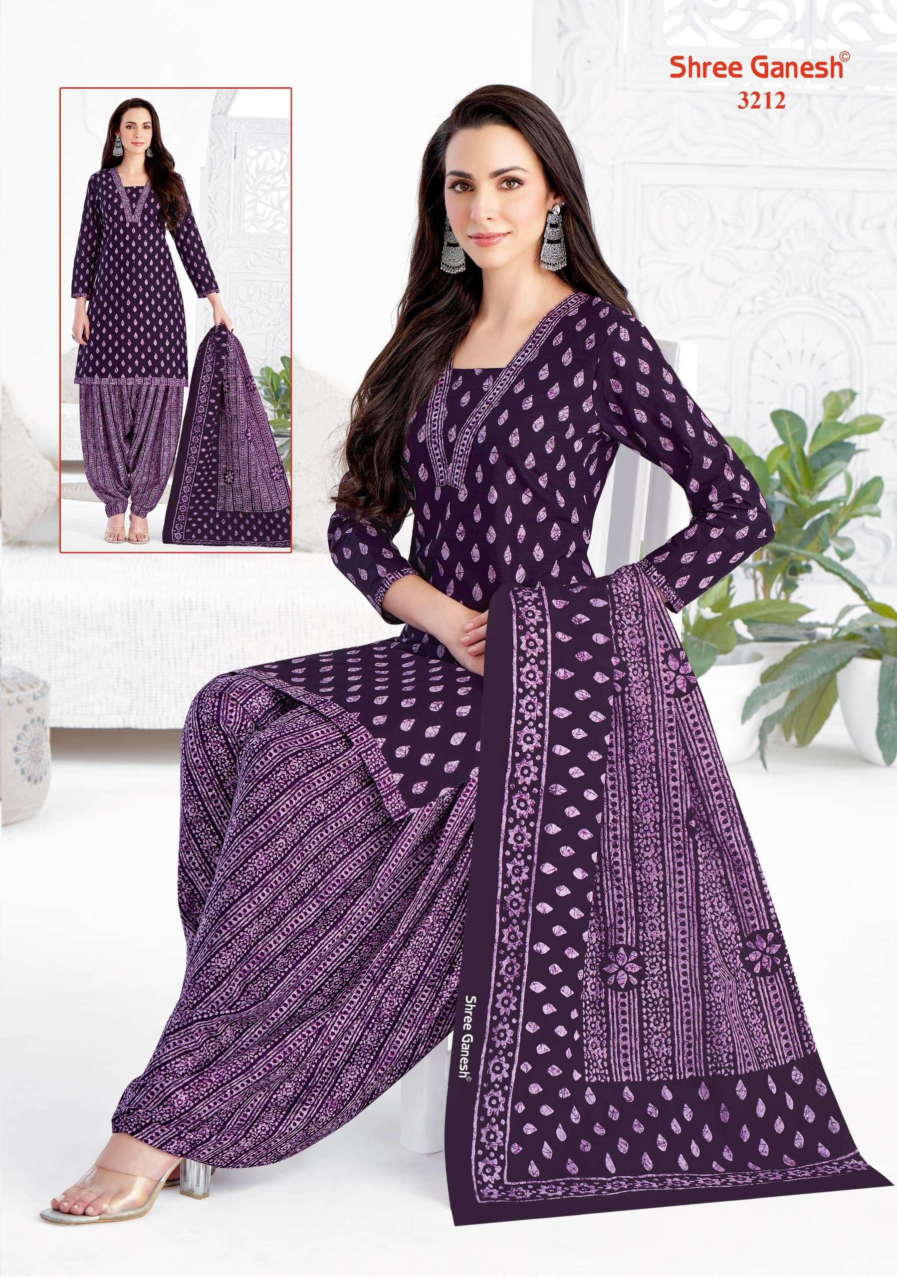 SHREE FABS GANESH HANSIKA VOL 2 PURE COTTON PRINTED LADIES DRESS FOR MATERIAL CATALOG