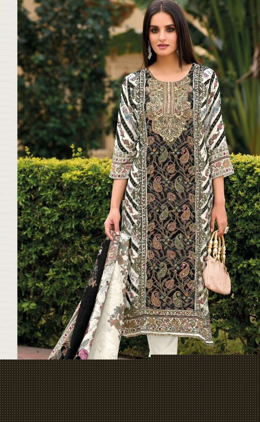 SHREE FABS KT 122 TOP PAKISTANI DIGITAL UNSTITICH SALWAR SUIT COLLECTION 
