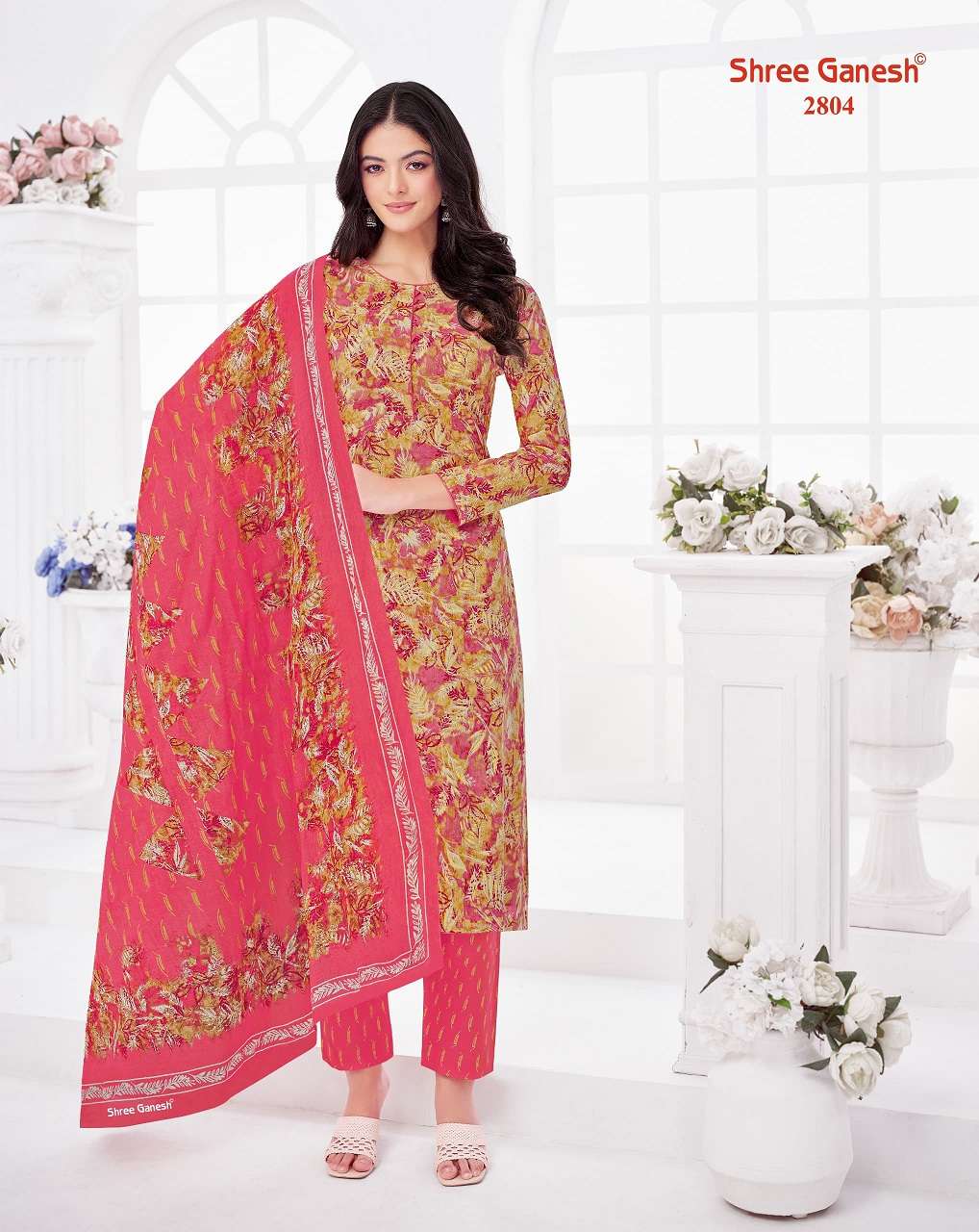 SHREE GANESH SAMAIYRA VOL 18 COTTON READYMADE KURTI PANT SUIT DEALER