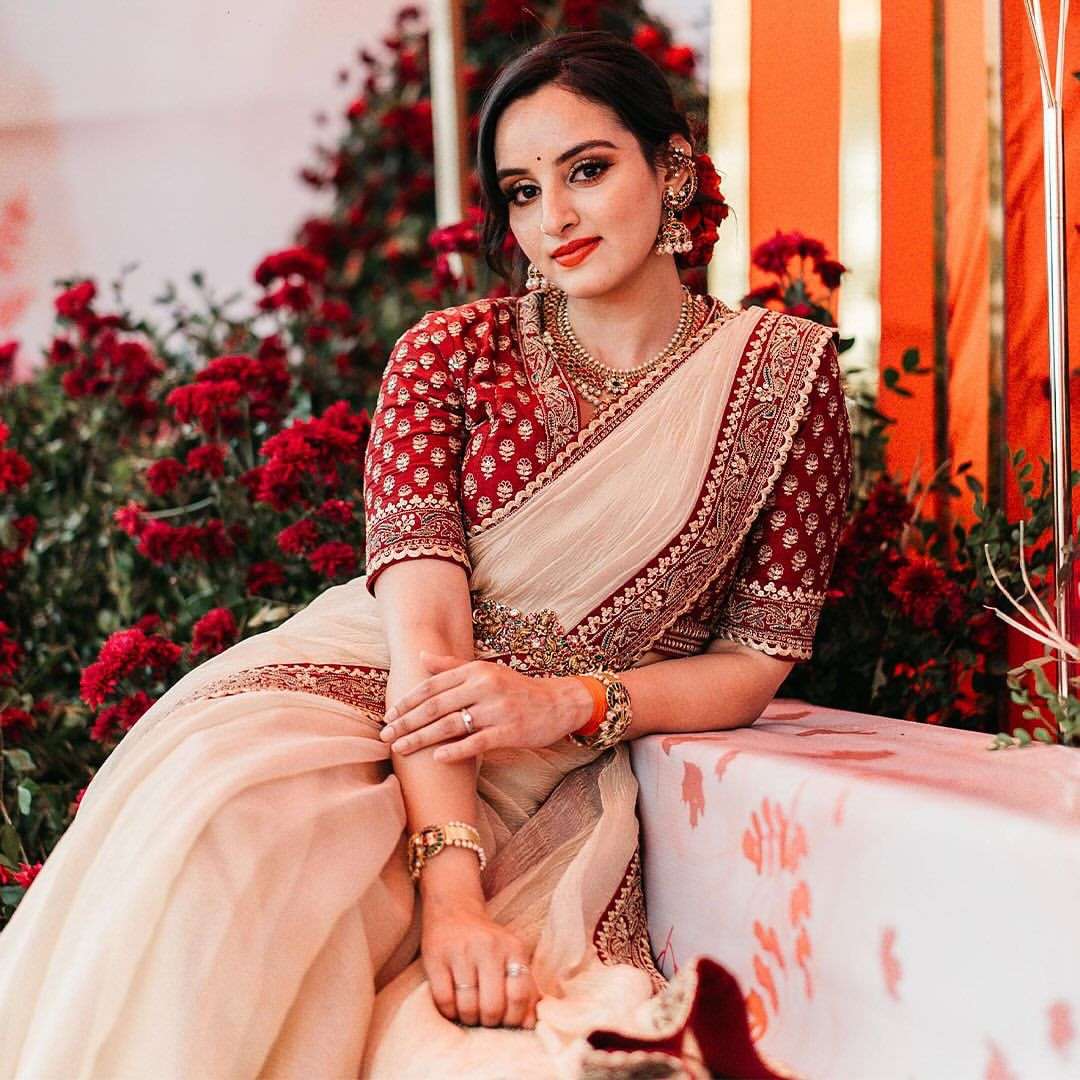 Soft Banarasi Crush fabric with heavy border sareeNc 5424