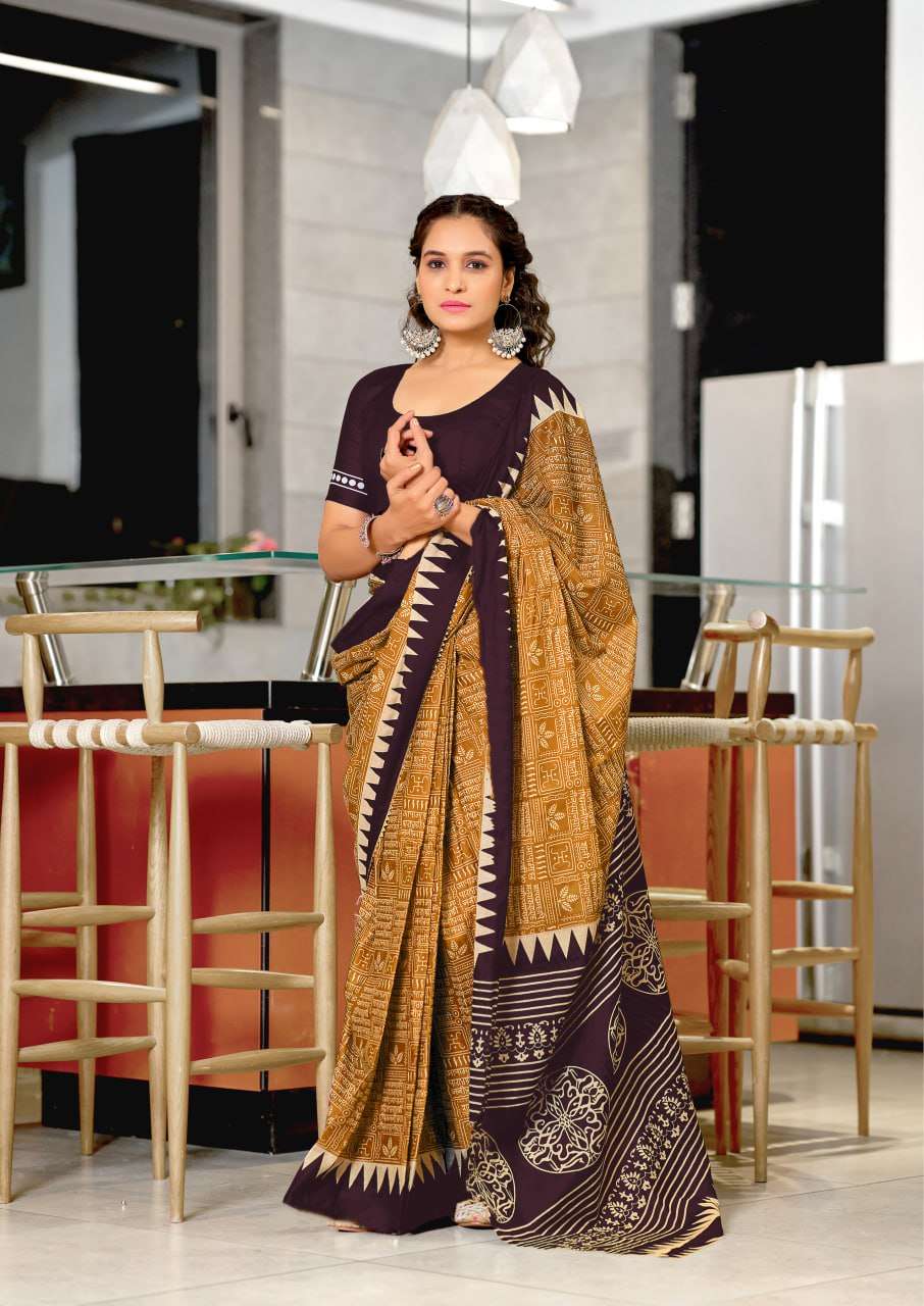 SUMMER FUNCTION COTTON DESIGNER SAREE COLLECTION ONLINE STORE SANSKAR