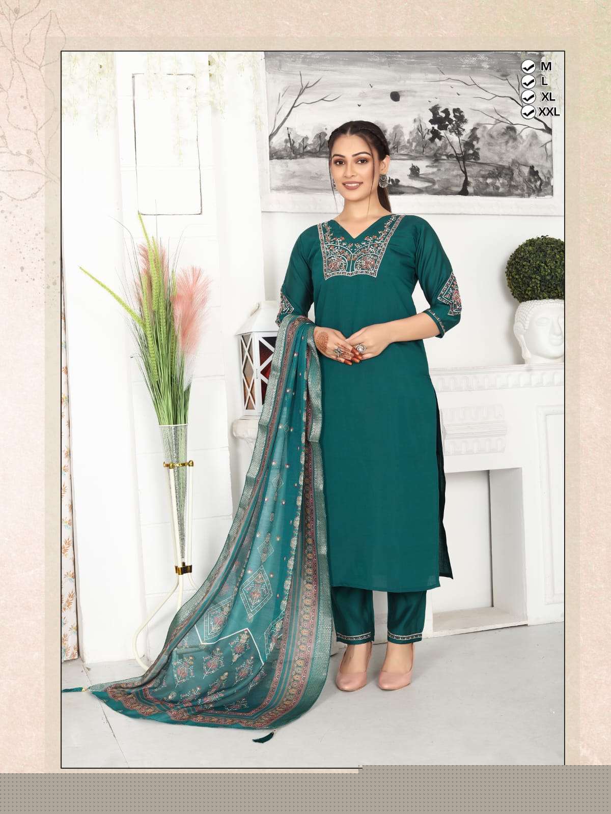 SUMMER WEAR SILK DESIGNER SALWAR SUIT COLLECTION RESELLER SHOP AKSHAR