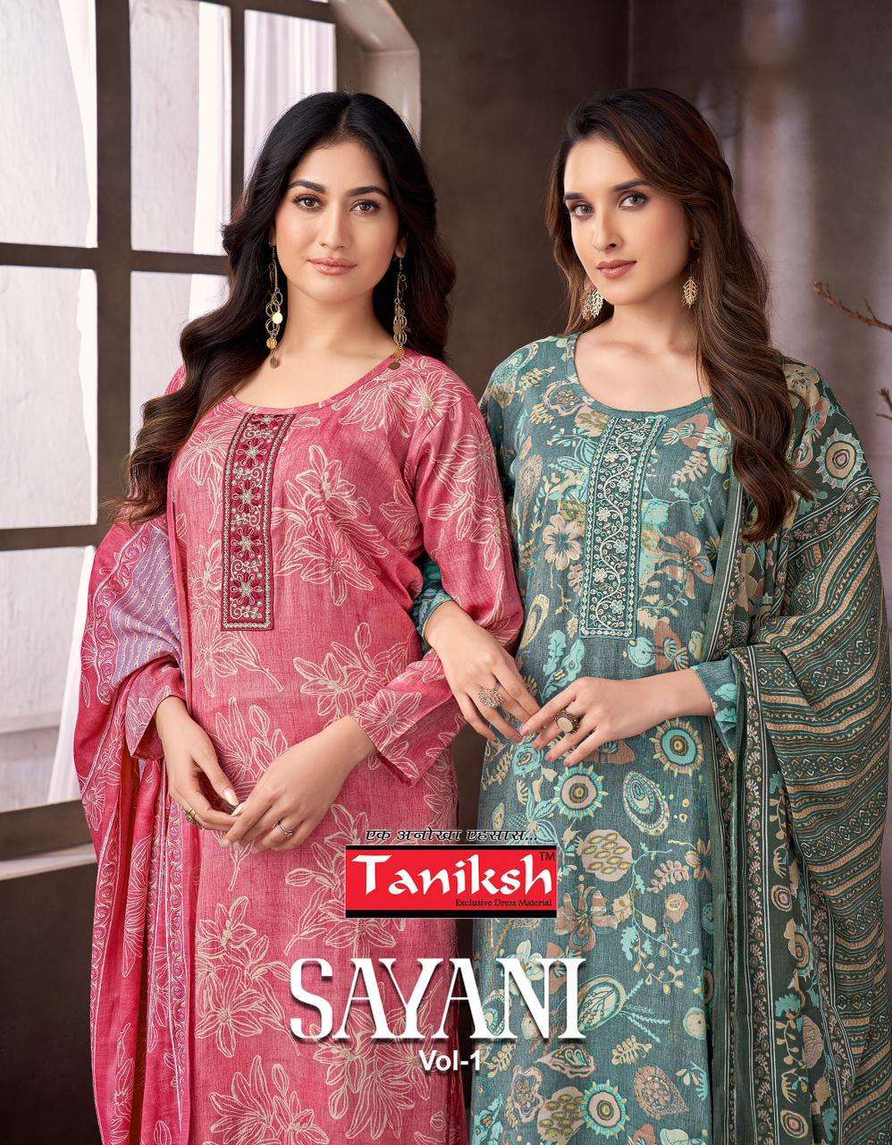 TANIKSH SAYANI VOL 1 DESIGNER READYMADE 3 PIECE LADIES DEALER