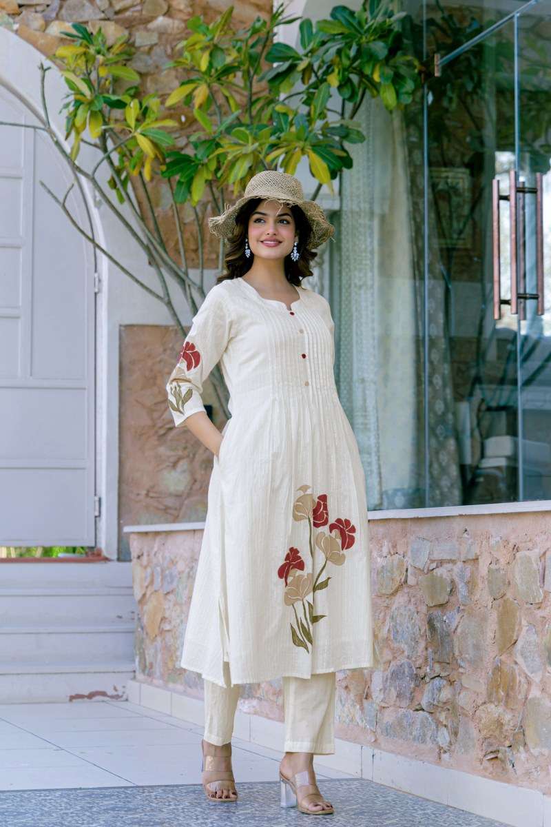 TREND BEACH TRAVEL KURTI PALAZZO TYPE CORD SET FASHION DEALER FF