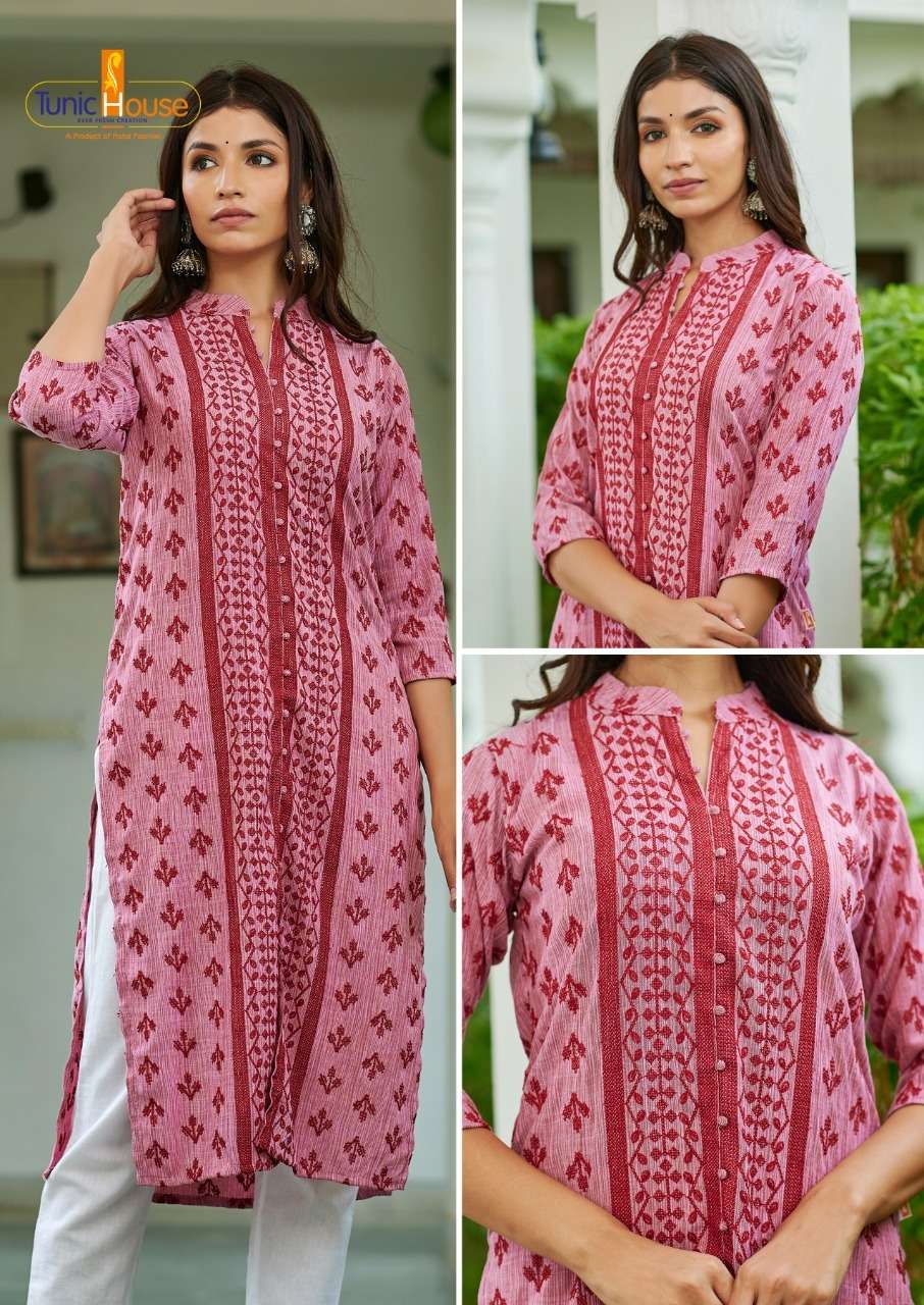 TUNIC HOUSE CANDY VOL 2 REGULAR WEAR RAYON DESIGNER KURTI SHOP CATALOG 