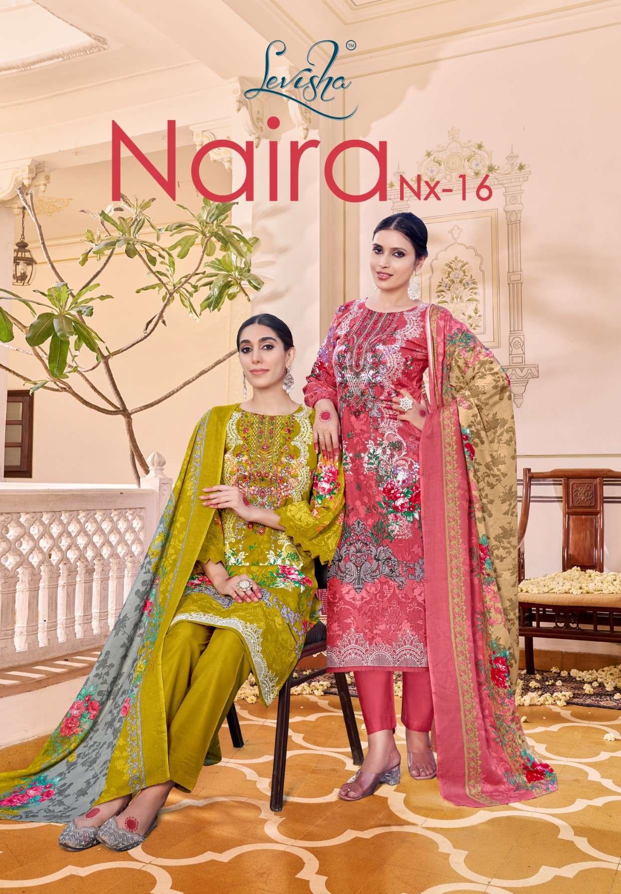 VITARA FASHION NAIRA NX VOL 16 PAKISTANI DESIGN READYMADE SUIT SUPPLIER