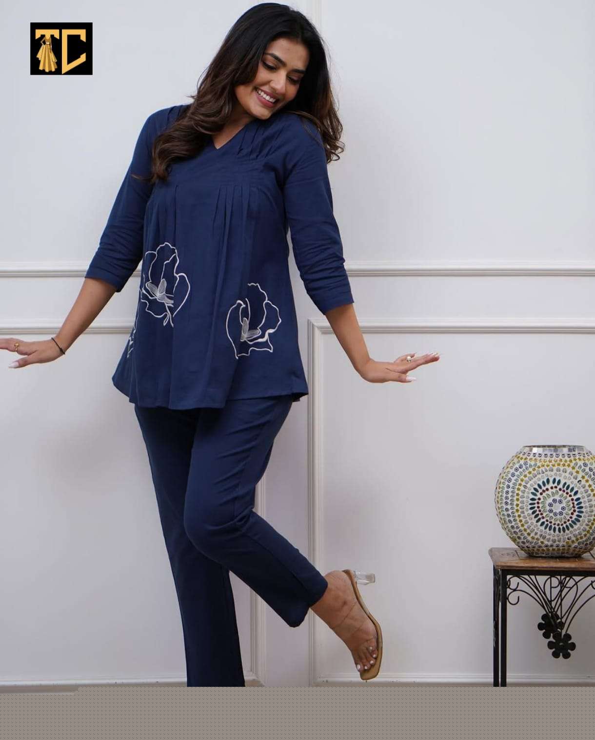 WESTERN WEAR BEAUTIFUL SHORT CORD SET FOR WOMEN RESELLER SURAT 36 TS