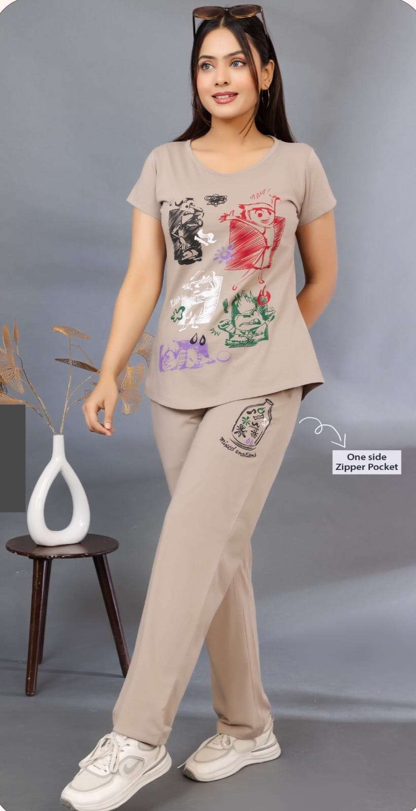 WOMEN SUMMER NIGHT SUIT COLLECTION COTTON CLOTH SUPPLIER FF COMFORT