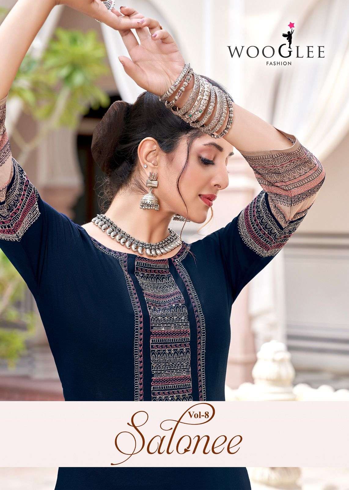WOOGLEE SALONEE VOL 8 BARND RAYON KURTI DAILY WEAR RESELLER 