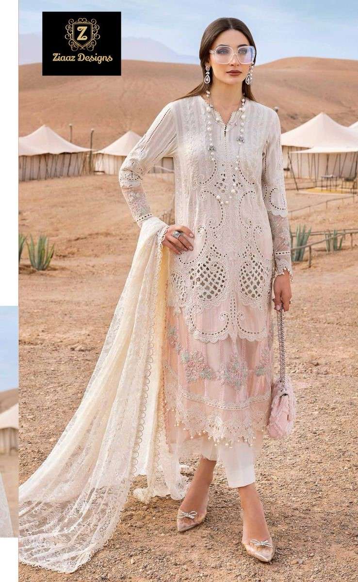 ZIAAZ DESIGNER 884 885 INDIAN TOP PAKISTANI DESIGN CLOTH COLLECTION 