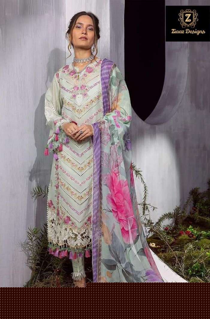 ZIAAZ DESIGNS 553 INDIAN TOP PAKISTANI DESIGN CLOTH COLLECTION ONLINE SHOP