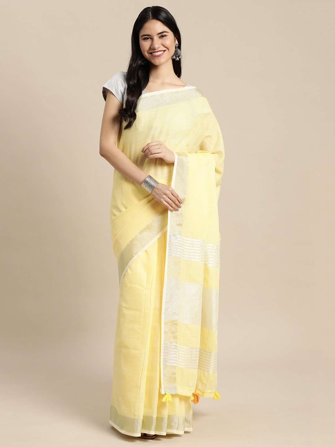 Astita Finland Linen cotton Summer special saree 