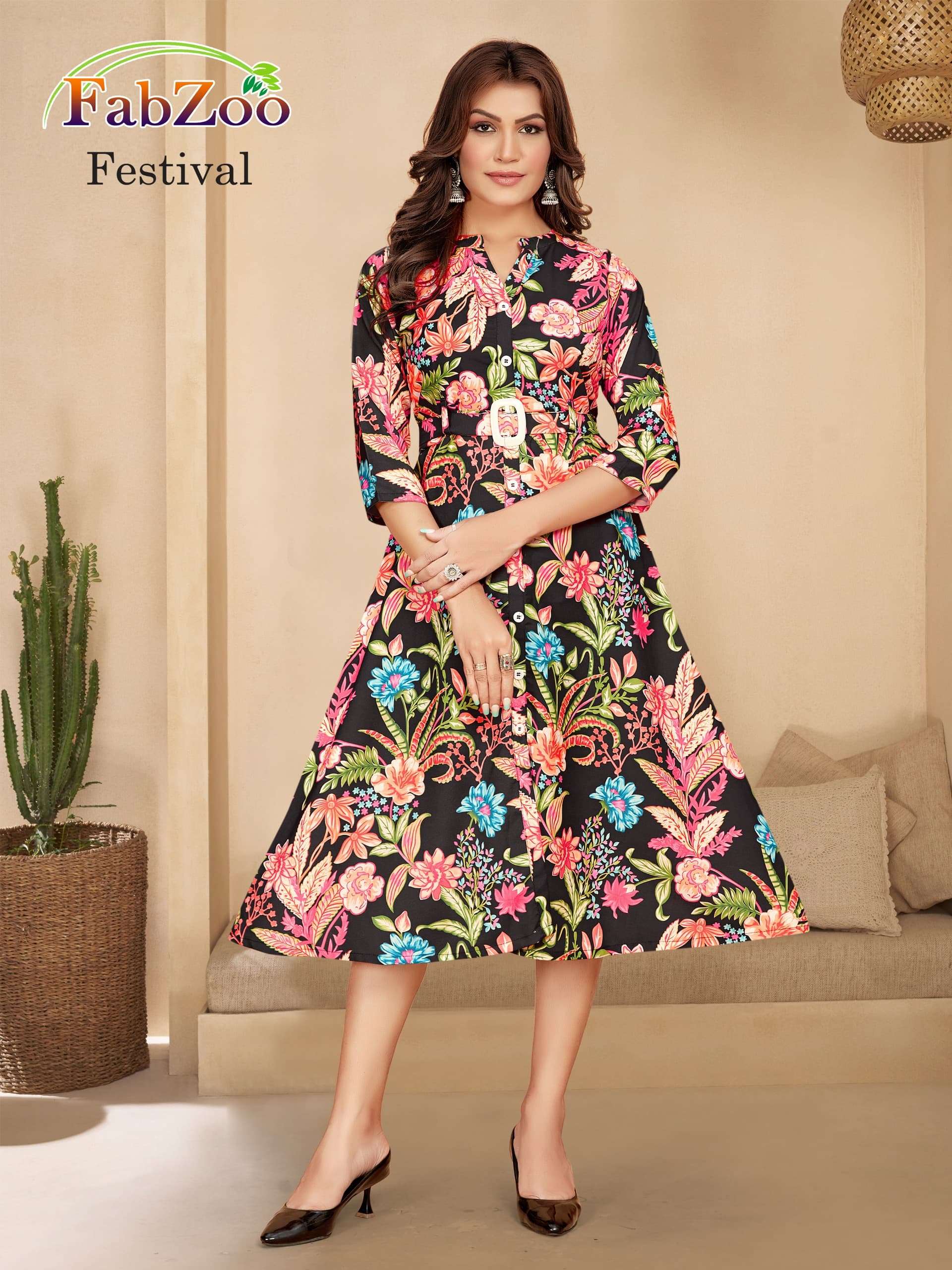BELT VOL 2 WESTERN DESIGNER FROCK STYLE ONE PIECE COLLECTION EXPORTER