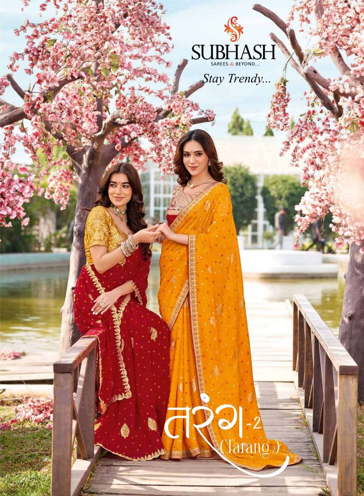 Subhash tarang vol 2 Festival special Designers saree