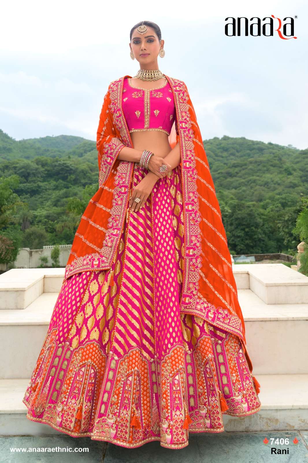 TATHASTU 7400 NEW SERIES BRIDAL SPECIAL ROYAL LOOK LEHENGA CHOLI 
