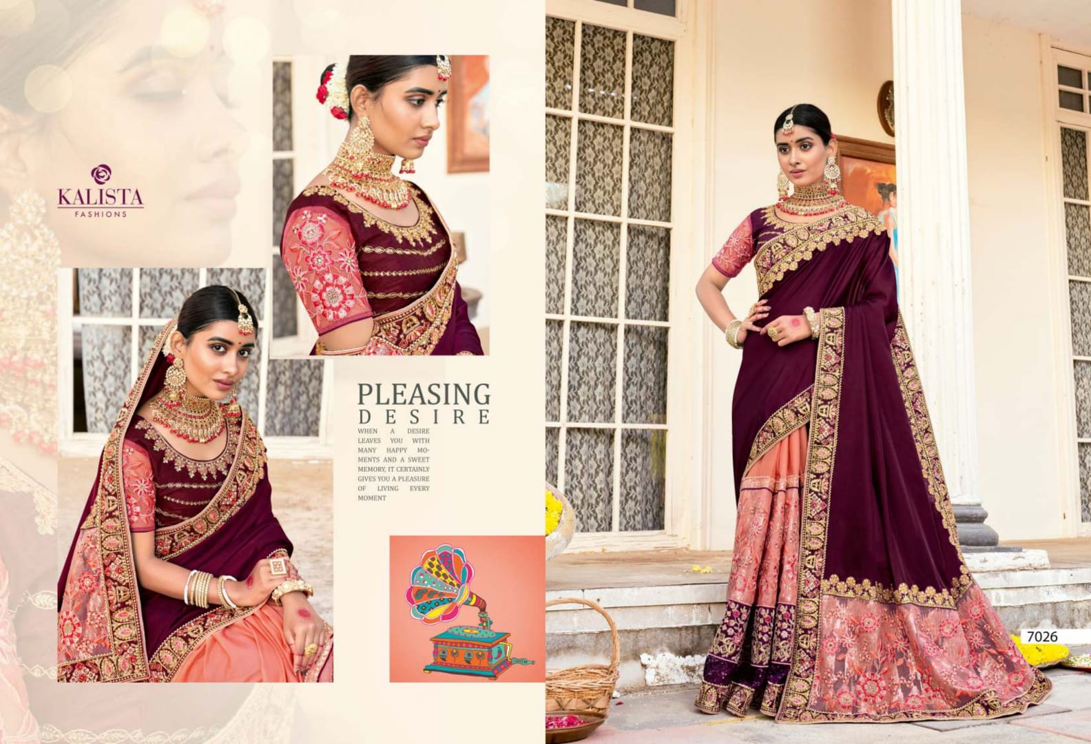 Kalista Fashion Khwaab Vol 21 Silk With Heavy Embroidery Work Designer Saree Collection At Wholesale Rate