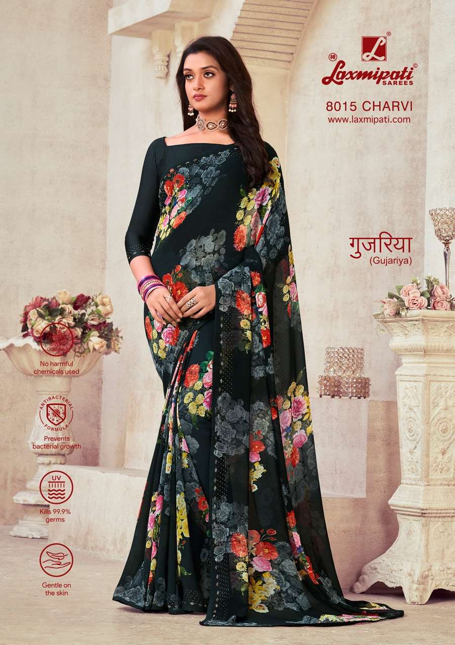 Buy online Magenta & Cream Chiffon Saree from ethnic wear for Women by Laxmipati  Sarees for ₹2658 at 0% off | 2024 Limeroad.com