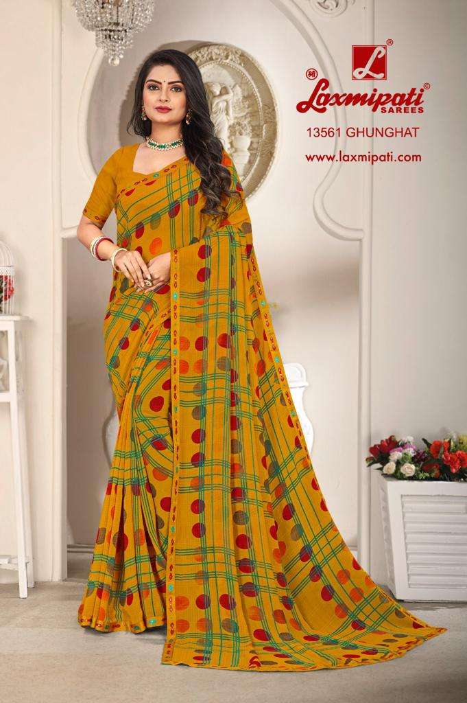 This yellow colour saree is definitely... - Laxmipati Sarees | Facebook