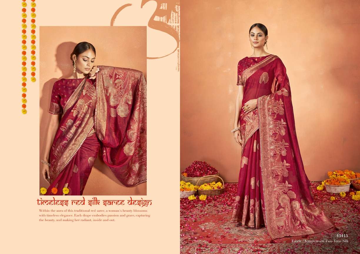 Rath aamrapali Banarasi silk with Wedding Wear Designer Saree collection at  best rate