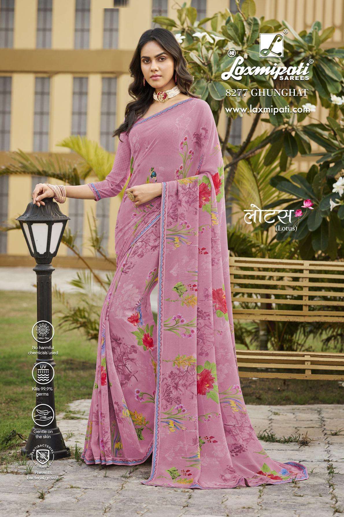 Laxmipati Gujariya Georgette fabric with Designer saree collection