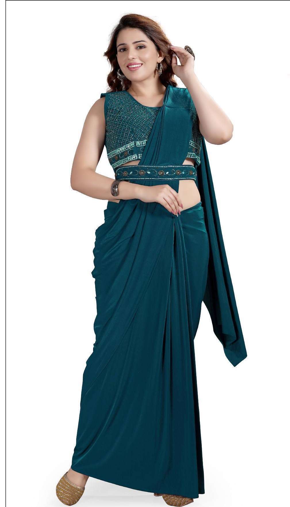 Buy Georgette Party Designer Saree Online