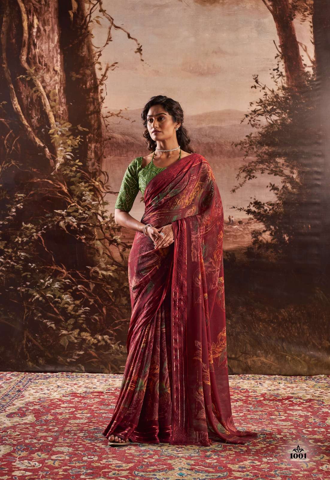 Saroj Ghungroo Vol 2 Fancy Fabric Designer Saree Wholesale market in india