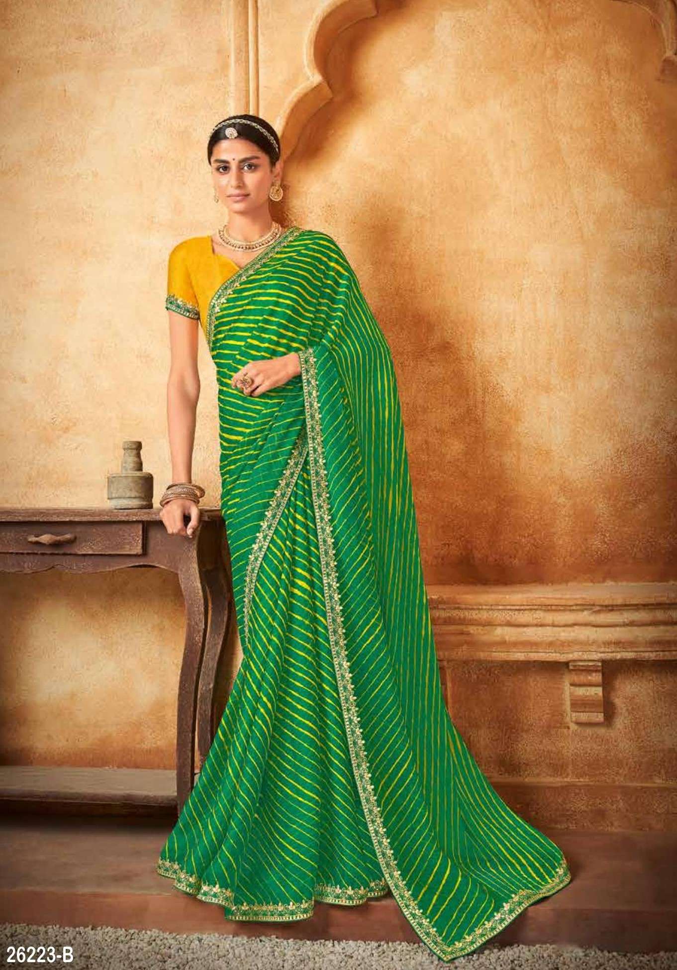 13493- Floral Work Brasso Saree By Subhash Brand at Rs 2092/piece | Brasso  Fancy Party Wear Floral Saree With Blouse in Surat | ID: 22982402691