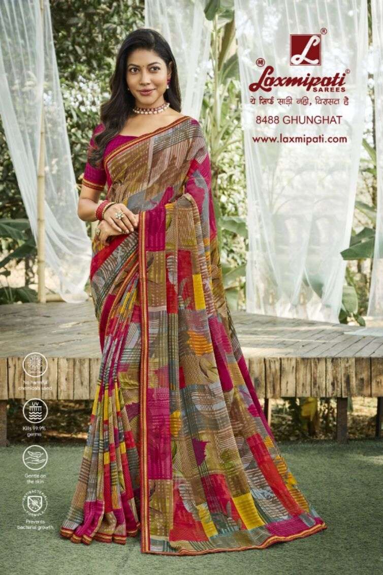 LAXMIPATI BHEL PURI FANCY SAREE 