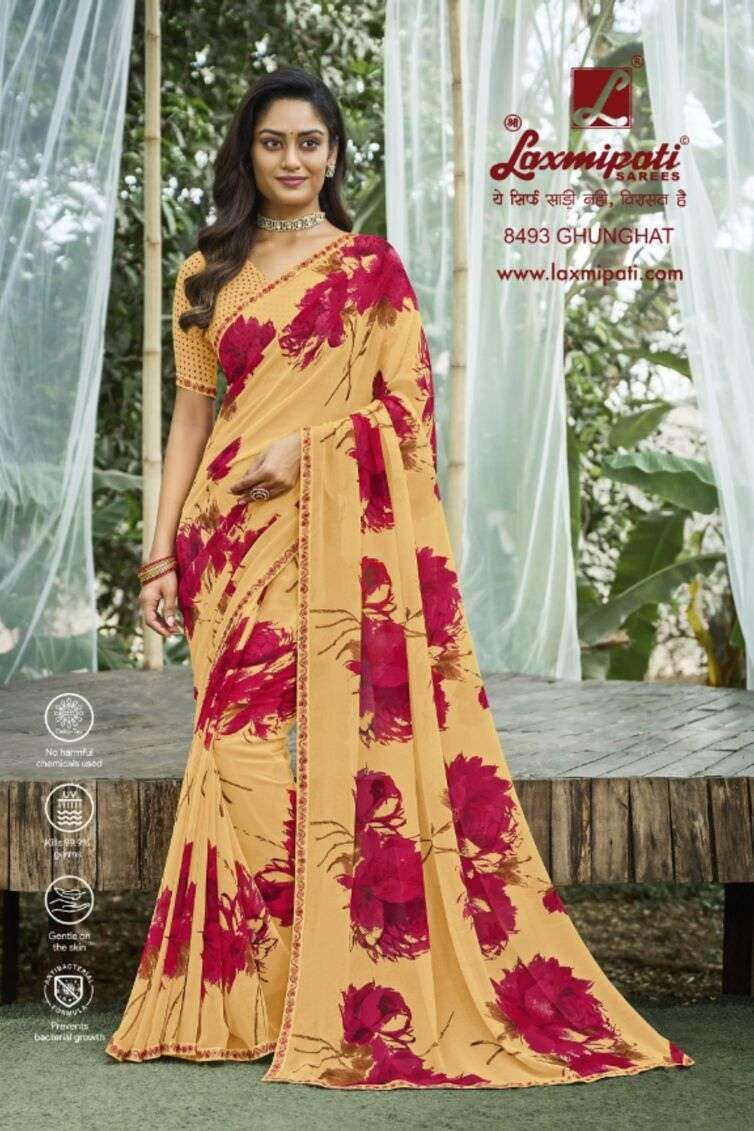 LAXMIPATI BHEL PURI FANCY SAREE 