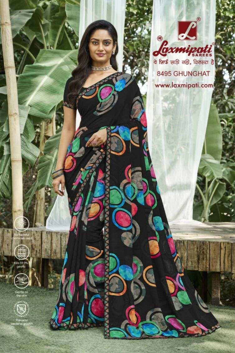 LAXMIPATI BHEL PURI FANCY SAREE 