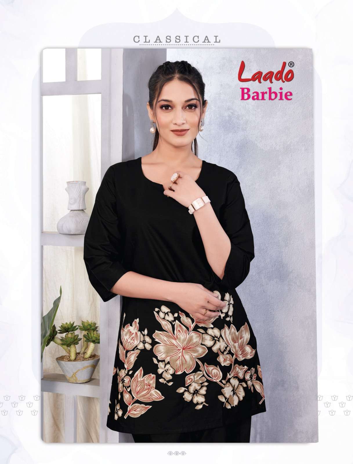 LADDO BARBIE VOL 2 CASUAL WEAR COTTON PRINT CORD SET WOMEN CATALOG