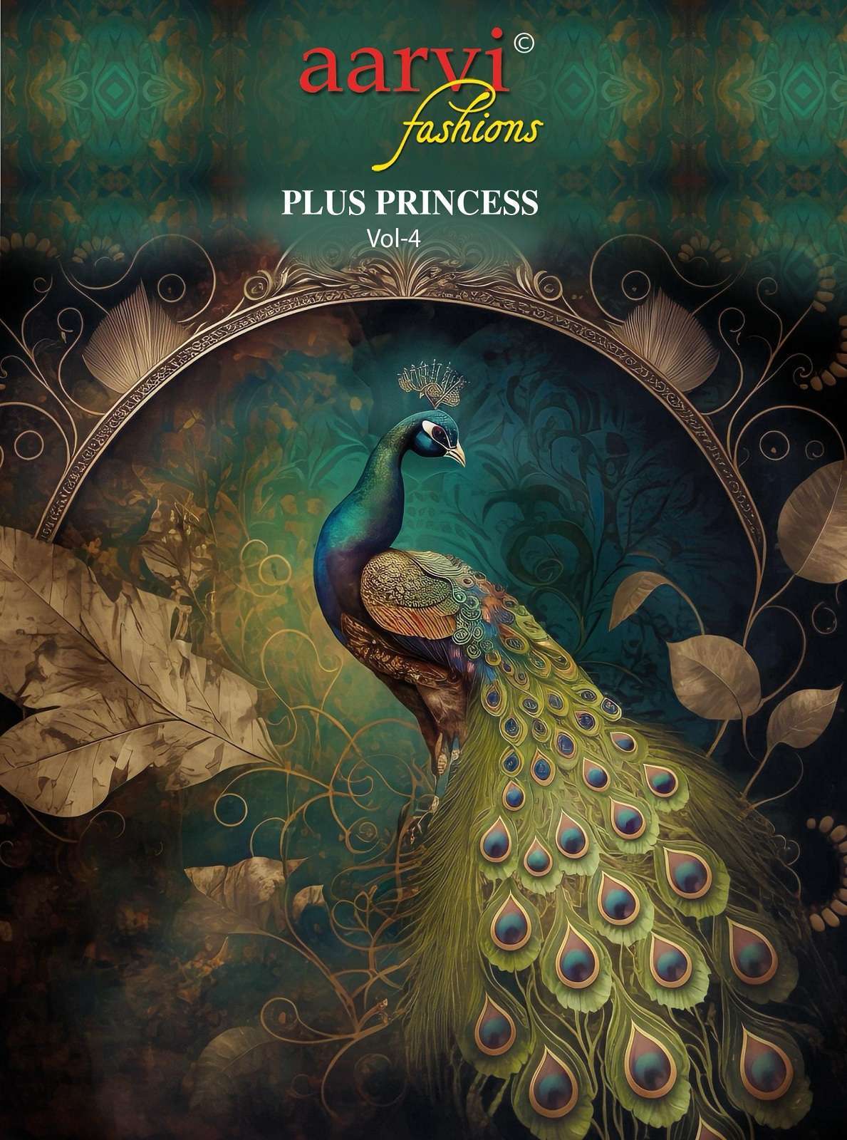 AARVI FASHION PRINCESS VOL 4 BIG WOMEN DESIGNER READYMADE SUIT WHOLESALE