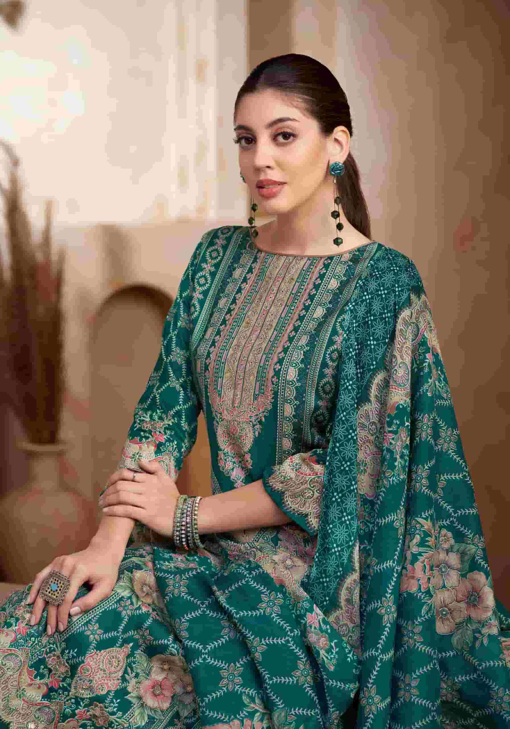 ALOK SUIT KAARA COTTON FUL DESIGNER SALWAR SUIT FUNCTION CLOTH EXPORT 